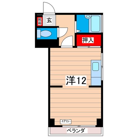 弁天町ビルの物件間取画像